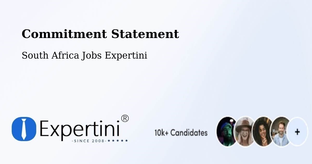 Corporate Commitment – Molteno - South Africa Jobs Expertini