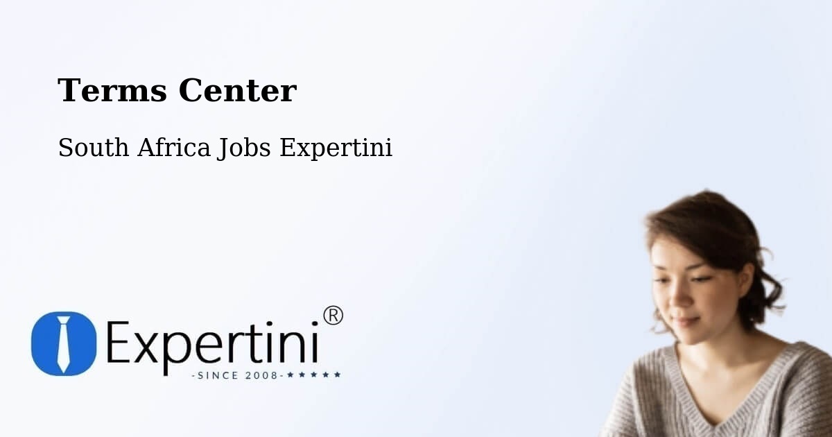 Terms of Service – Molteno - South Africa Jobs Expertini